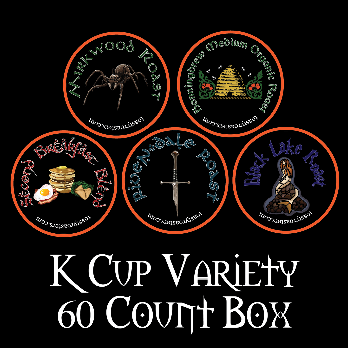 K-cup Variety 60 Count Box