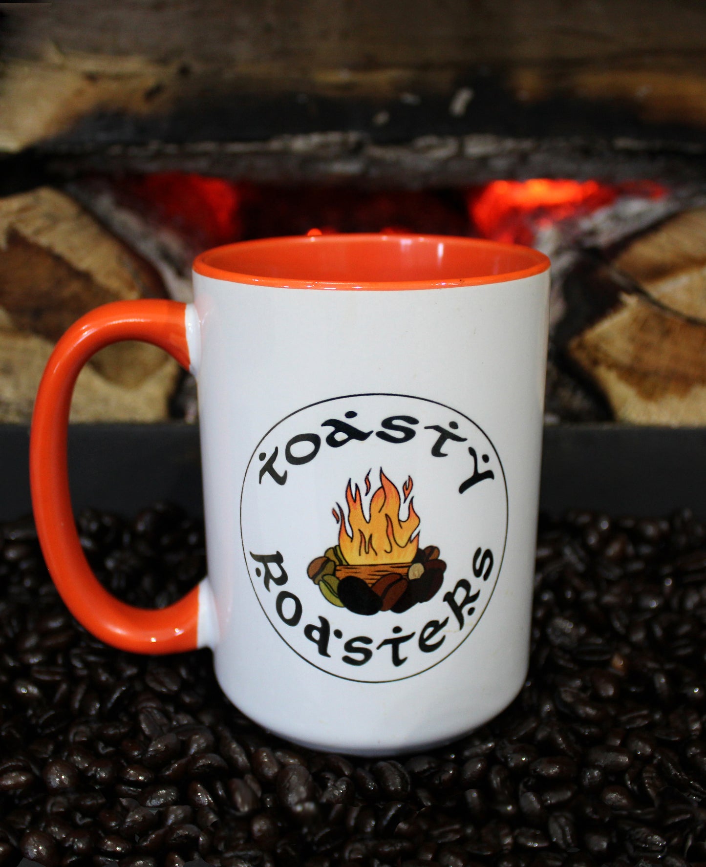 Toasty Roasters Mug (Orange 14oz.)